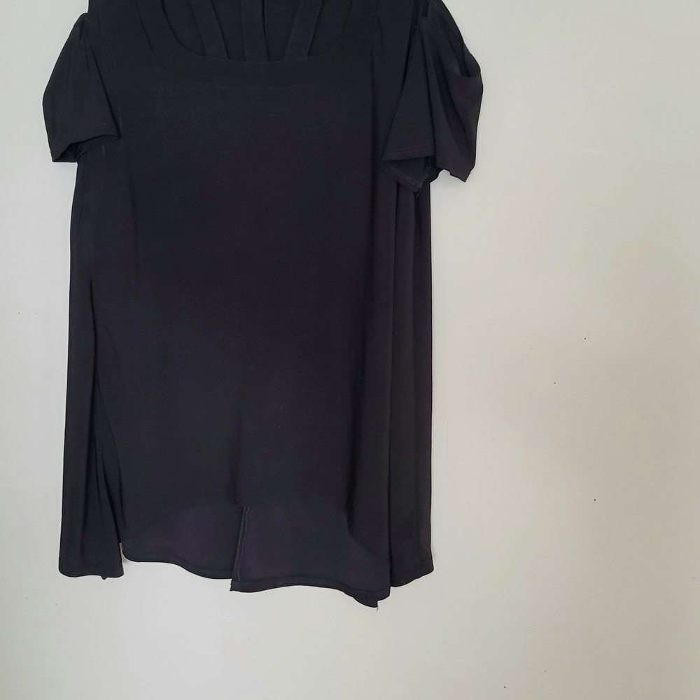 Elegant Black Women's Top